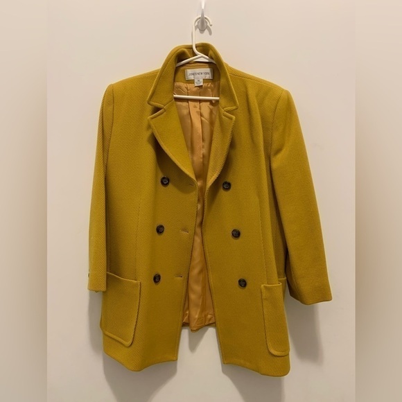 Vintage Jones New York 100%  Wool Double Breasted Jacket Size 16 - Picture 1 of 11
